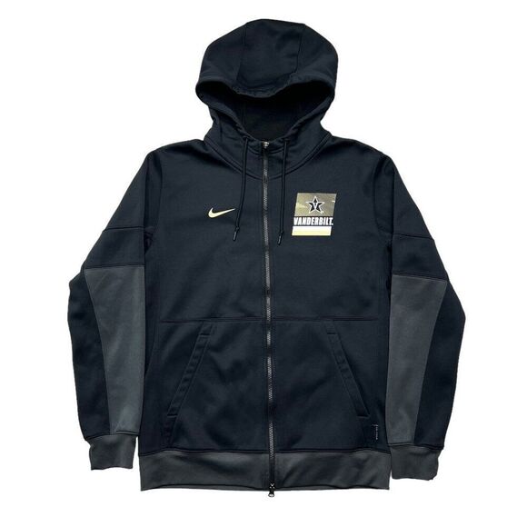 Nike Jacket Men's Medium Dri-Fit Vanderbilt Commodores Full Zip Athletic Hoodie - Picture 1 of 12